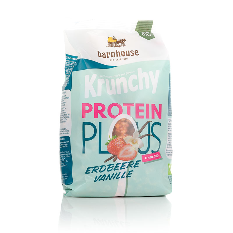 Bio Krunchy Plus Protein Müsli Barnhouse 325g Mühlenlädle Onlineshop