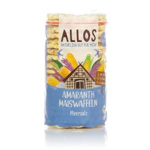 Bio Amaranth Maiswaffeln Meersalz