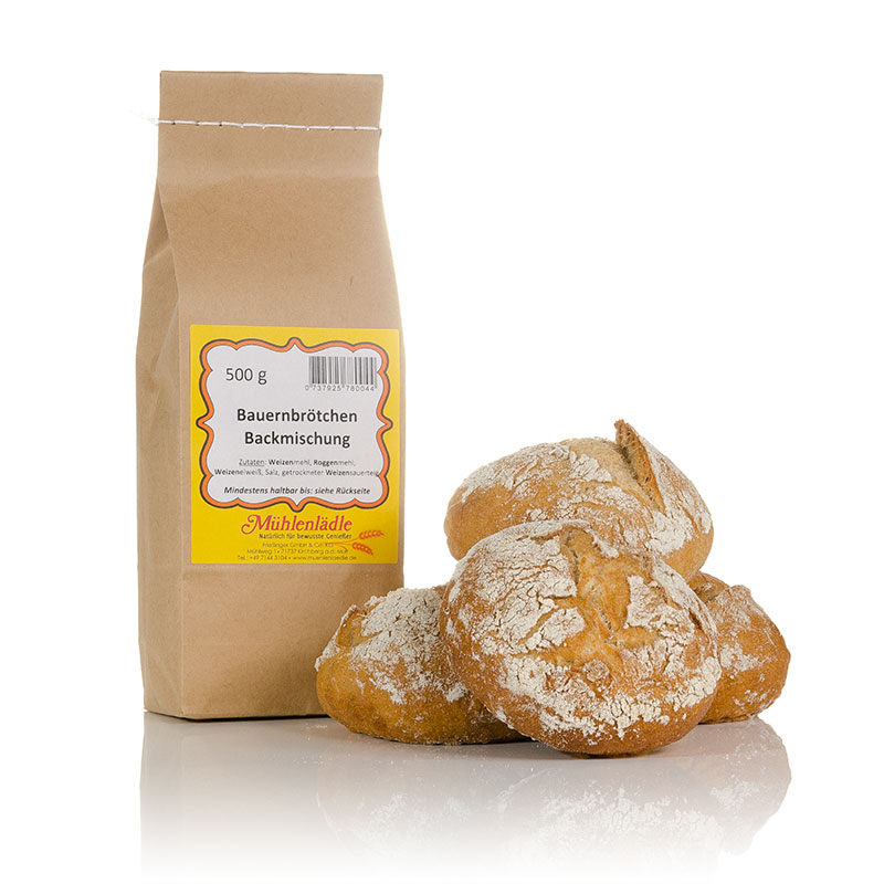 Bauernbrötchen Backmischung 500g
