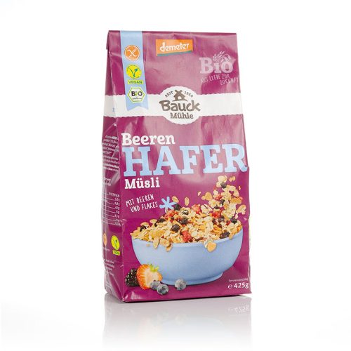 Bio Hafermüsli mit Beeren