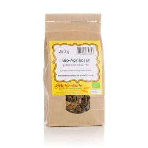 Bio Aprikosen gewürfelt 250g
