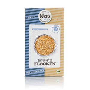 Bio Braunhirse-Flocken glutenfrei