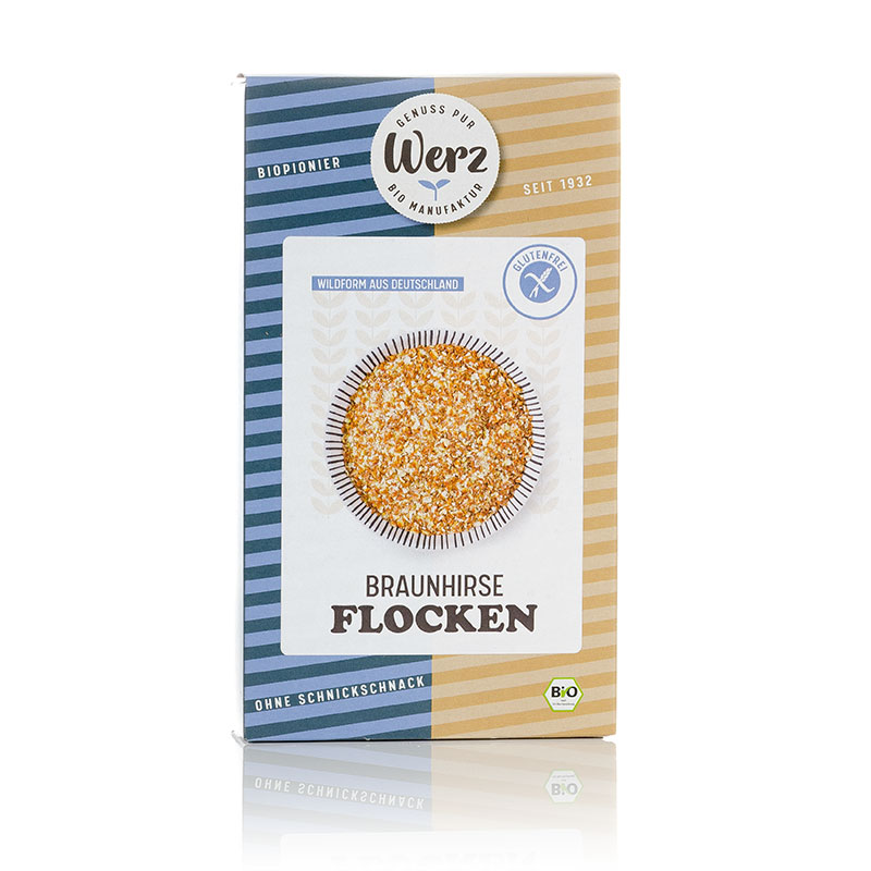 Bio Braunhirse-Flocken glutenfrei