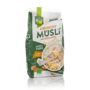 Bio Crunchy Mandel Nuss Müsli