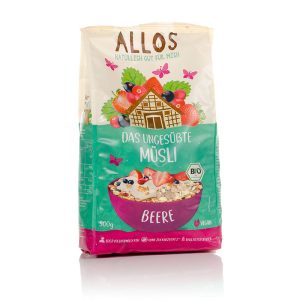 Bio ungesüßtes Beeren-Müsli