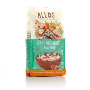 Bio ungesüßtes Nuss-Müsli