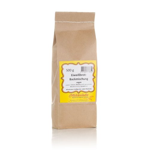 Eiweißbrotbackmischung vegan 500g – Bild 3