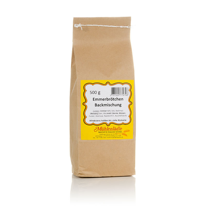 Emmerbrötchen Backmischung 500g – Bild 3