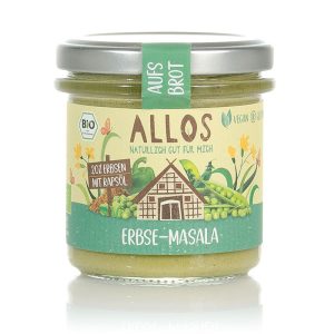 Bio aufs Brot Erbse-Masala