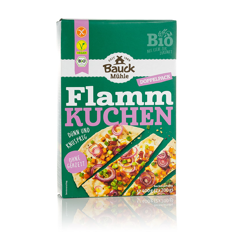 Bio Flammkuchen Backmischung