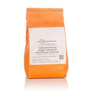 Gold Backmischung salziger Hefeteig