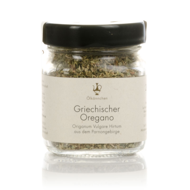 Bio Griechischer Oregano Parnon, Ölkännchen 28g Mühlenlädle