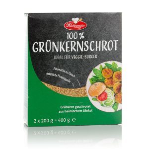 Grünkernschrot Veggie-Burger