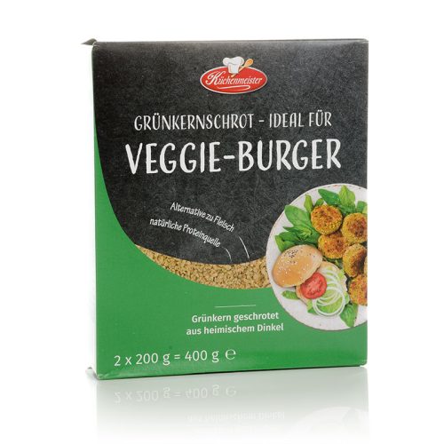 Grünkernschrot Veggie-Burger