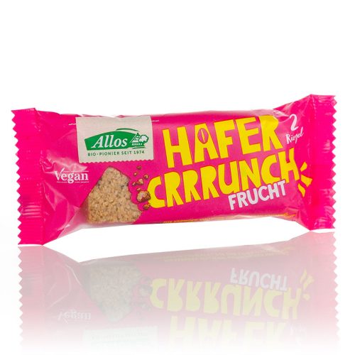 Bio Riegel Hafer Crrrunch Frucht