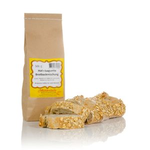 Haferbaguette Brotbackmischung 500g