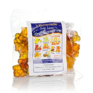 Fruchtsaft-Gummibären gelb150g