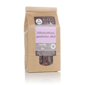 Bio Hibiskusbllütentee geschnitten