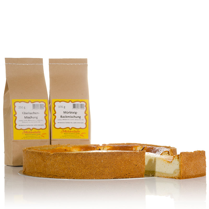 Käsekuchen-Mürbteig-Paket