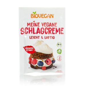 Bio eine vegane Schlagcreme