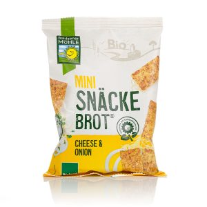 Bio Mini Snäckebrot Cheese- Onion