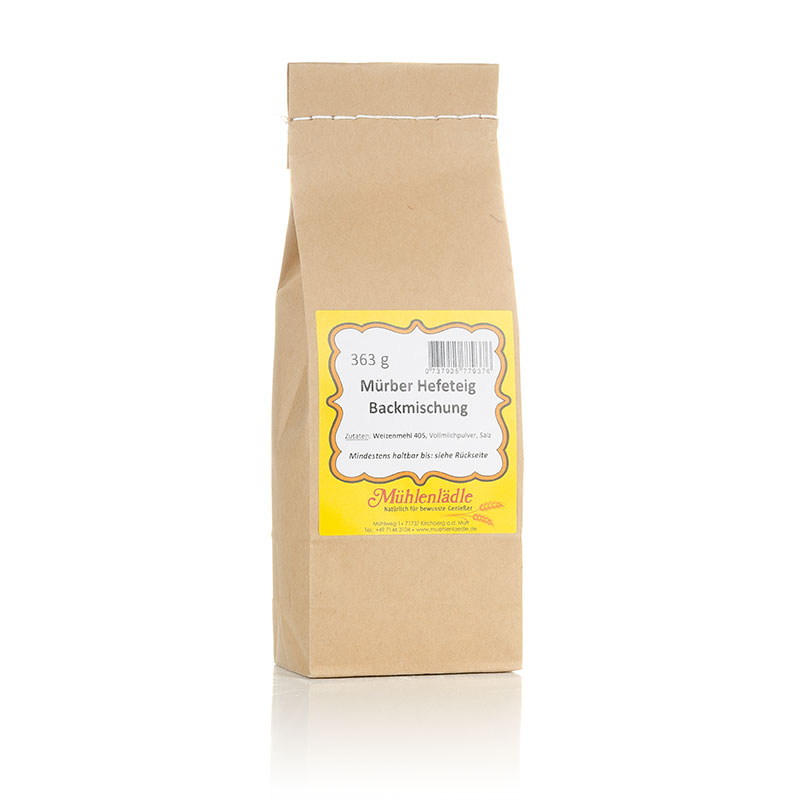Mürber Hefeteig Backmischung 363g – Bild 3