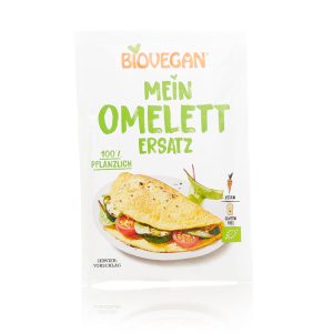 Bio veganer Omelett-Ersatz