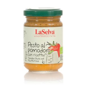 Bio Pesto pomodoro con ricotta