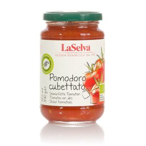 Bio Pomodoro cubettate gewürfelt
