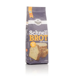 Bio Schnellbrot mit Saaten