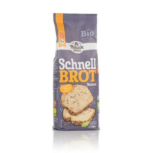 Bio Schnellbrot mit Saaten