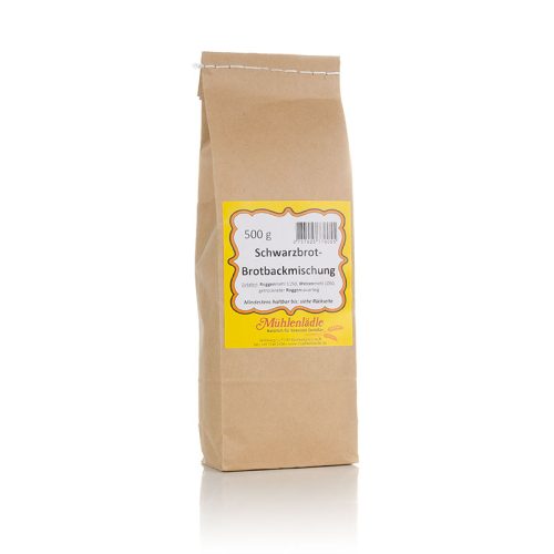 Schwarzbrot Brotbackmischung 500g