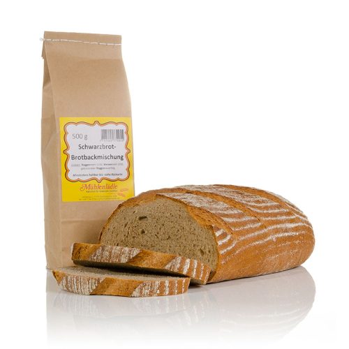 Schwarzbrot Brotbackmischung 500g – Bild 2