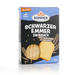 Bio Schwarzer Emmer Zwieback