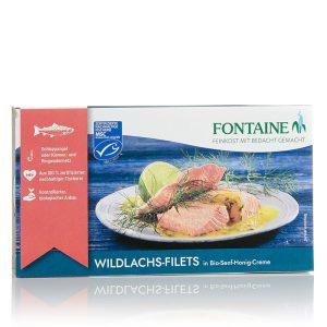 Bio Wildlachs-Filet Senf-Honig