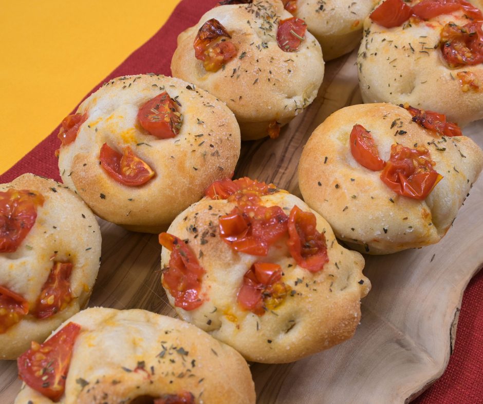 Focaccia Muffins Focaccia Muffins