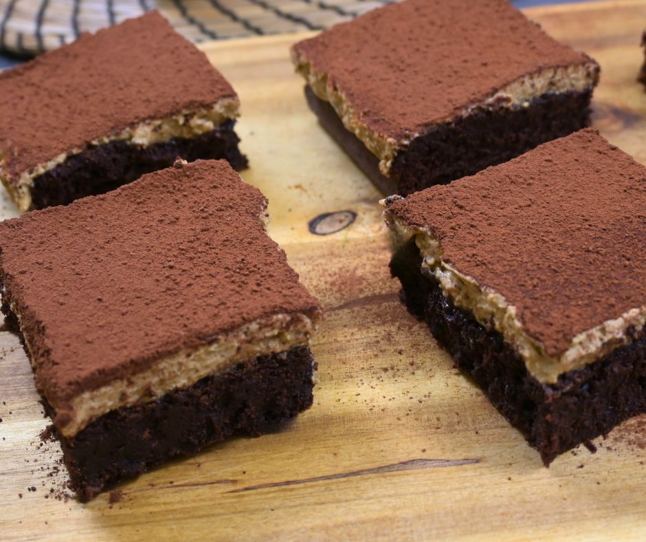 Tiramisu Brownies Tiramisu Brownies